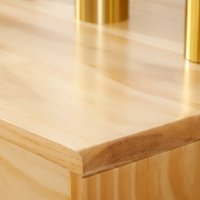 Minimalist Unfinished Console Dresser with 6 Tiers/4 Tiers/5 Tiers - image 4