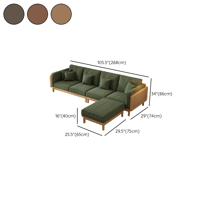 Victorian Style Jade Green Sofa Couch/Single Sofa for Sitting Room with 1 to 5 Pillows - image 32