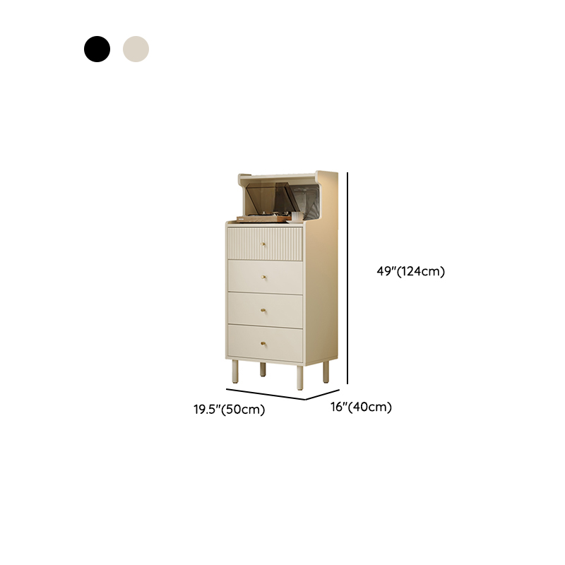 Casual Composite Wood Bachelor Chest/Console Dresser with Shelves, 4 Drawers/8 Drawers, Vertical/Horizontal Orientation - image 22