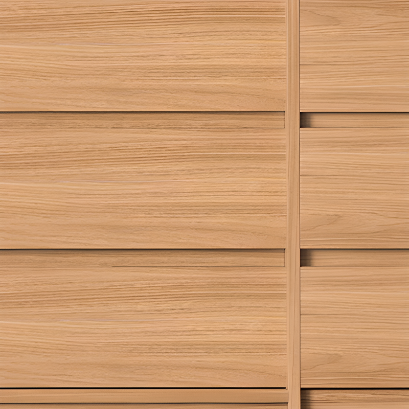 Unfinished Color Independent Wardrobe Armoire in Solid Oak - image 5