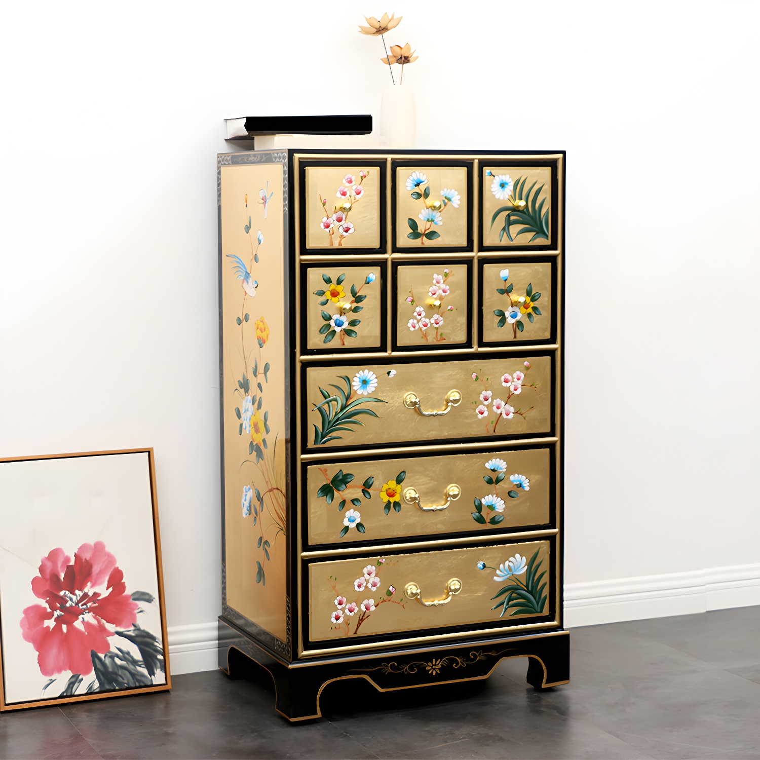 Classic Glam Dresser Solid Wood Storage Chest Dresser with 5/6/7/8/9 Drawers - image 8