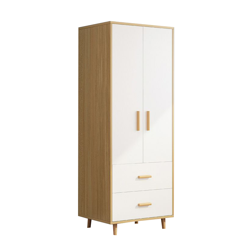 Modern Manufactured Wood Cabinet Armoire with Hanging Rod, Interior Shelves, Soft Close Drawer & Soft Close Door - image 7