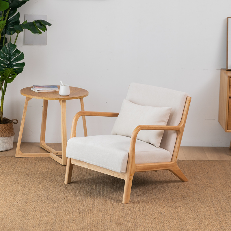 Casual Chalk/Cocoa/Azure Wood Rocking Chair Couch - image 13