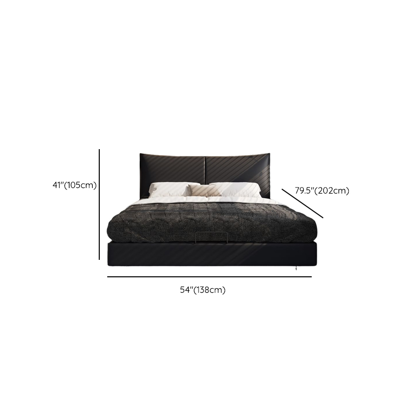 Solid Color Storage Bed/Platform Bed with 3 Storage Boxes and Pine Wood Frame for Living Room - image 14