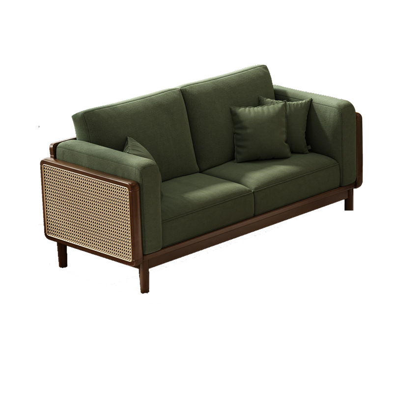 Victorian Style Jade Green Sofa Couch/Single Sofa for Sitting Room with 1 to 5 Pillows - image 23