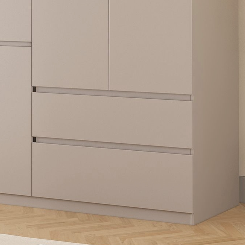 Auburn Self-supporting Cabinet Armoire with 2 Drawers and Gate Doors - image 5