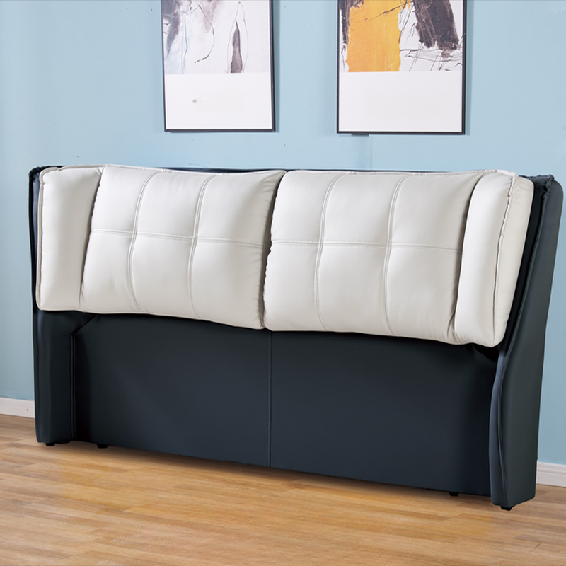 Casual Free-standing Standard Full(54"W x 75"L) Panel Wood/ Upholstery No Distressing With Legs and Button-tufted - image 4