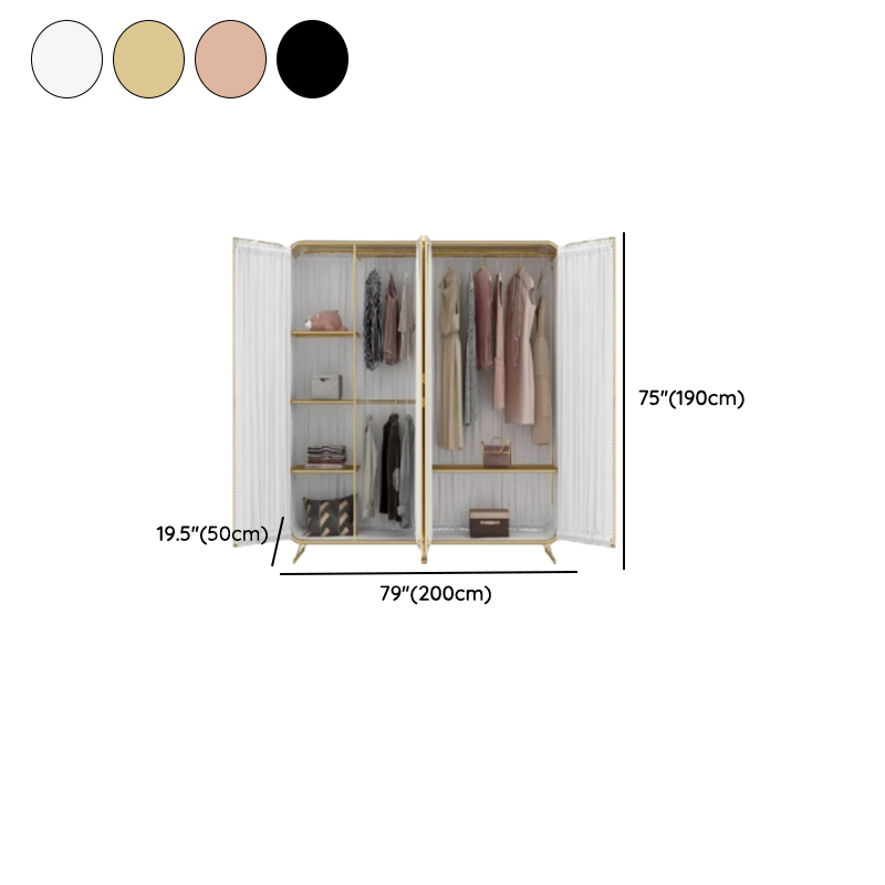Modish Independent Alloy Almirah with Clothing Rod & Interior Shelves - image 13