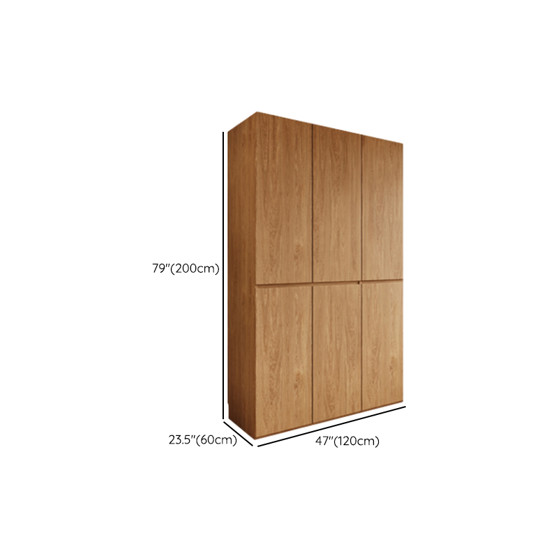 Acorn Minimalist Wooden Independent Wardrobe Closet with Soft Close Door, Interior Shelves, and Articulated Mechanism - image 6