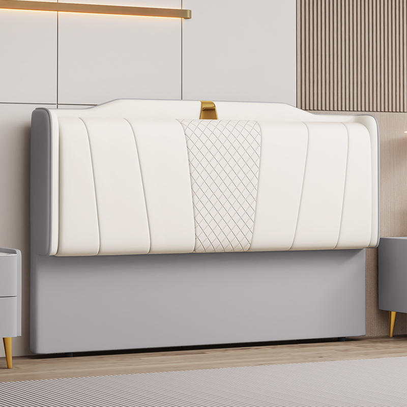 Modish Style Panel Headboard in Pine Wood with No Distressing, Rectangle Shape for Queen/Full/Twin XL Bed, Featuring Sponge Upholstery and Standard Height - image 9