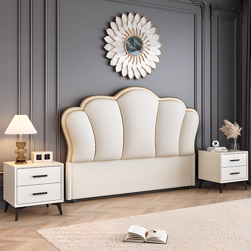Modish Free-standing Standard Twin XL(38"W x 80"L)/King(76"W x 80"L)/Queen(60"W x 80"L) Panel No Distressing With Legs in Wood and Sponge - image 7