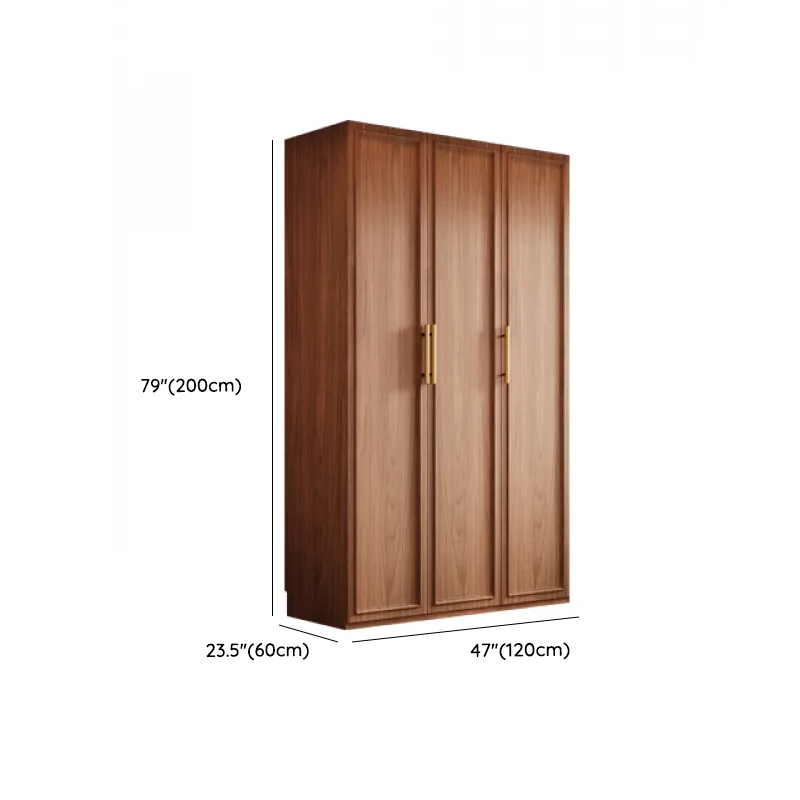 Acorn Minimalist Wooden Independent Wardrobe Closet with Soft Close Drawer, Soft Close Door, and Interior Shelves - image 6