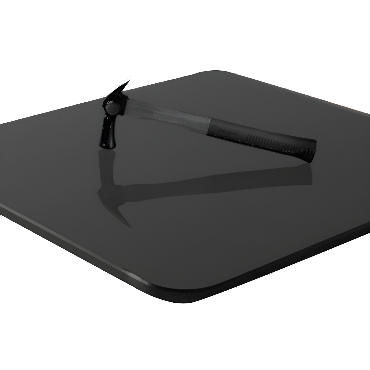 Round Slate/ Glass Coffee Table Frame 2 Nesting Cocktail Table with Storage - image 10