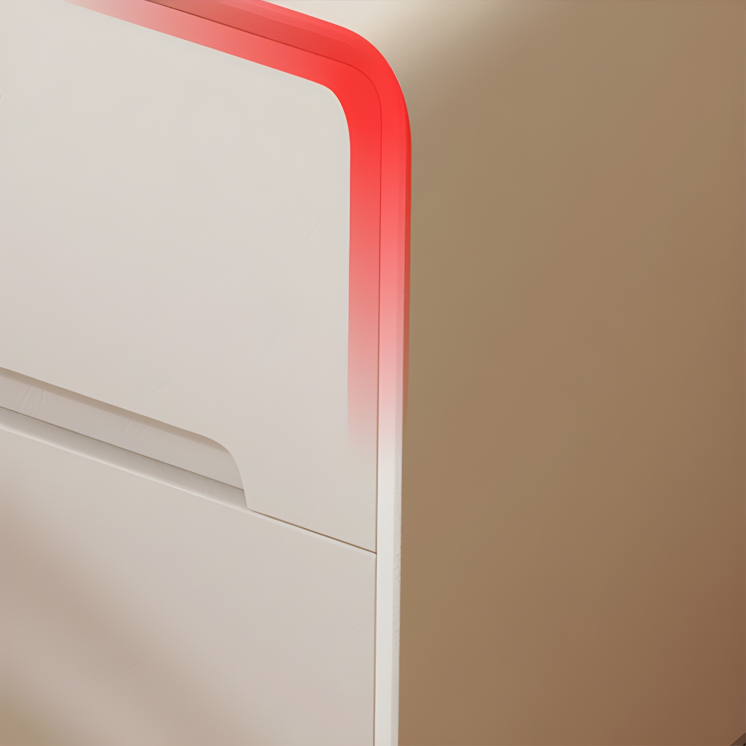 Modern Wood Drawer Nightstand for Small Spaces with 2 Drawers in Narrow Design - image 15