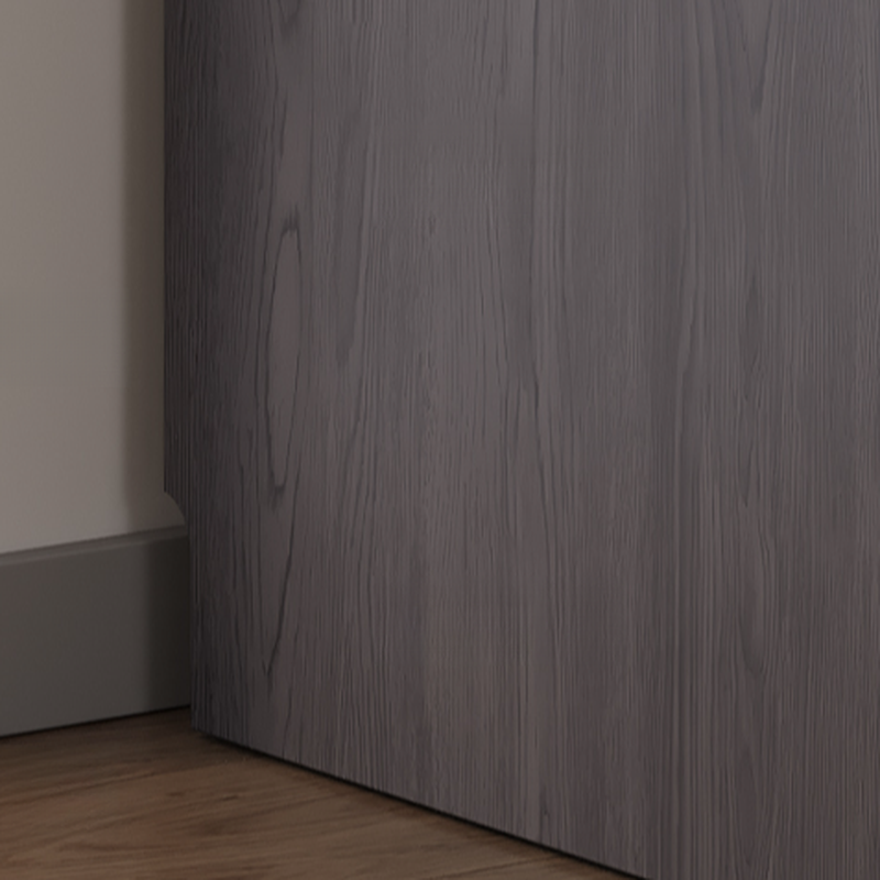 Light Gray Modish Manufactured Wood Independent Armoire Cabinet with 2 Drawers/4 Drawers, Interior Shelves, and Clothing Rod - image 6