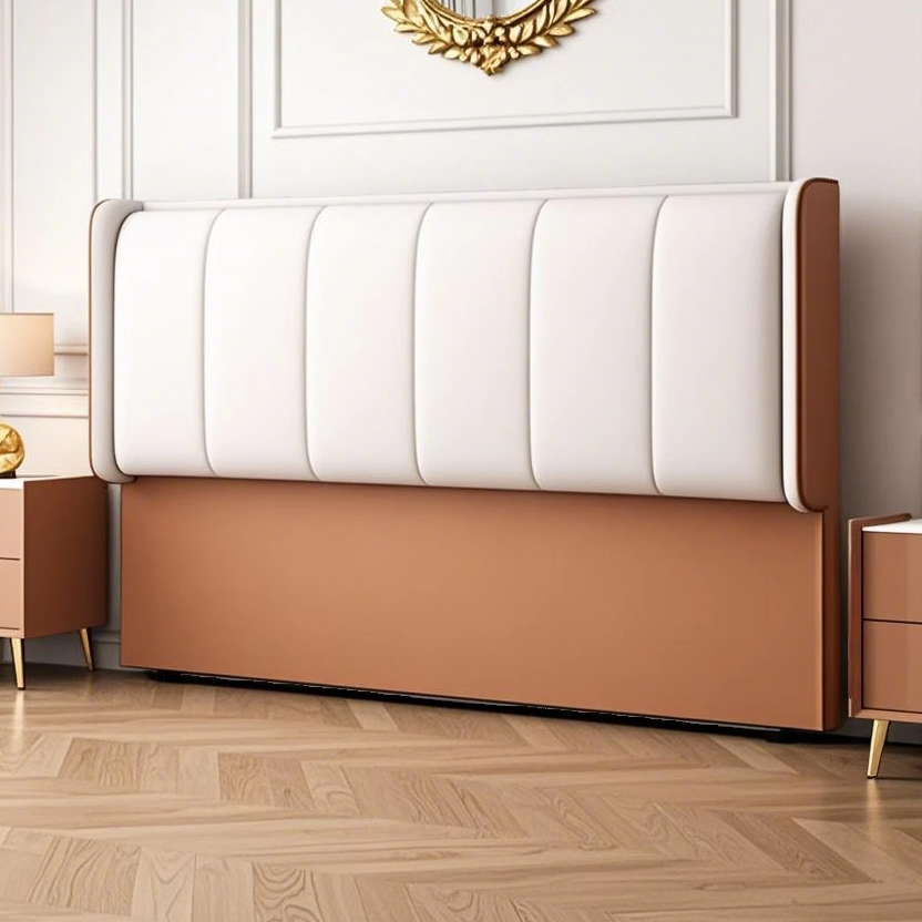 Simplistic Wingback Headboard in Pine Wood with No Distressing, Rectangular Shape for King/Queen/Full Bed, Featuring Sponge Upholstery and Standard Height - image 6