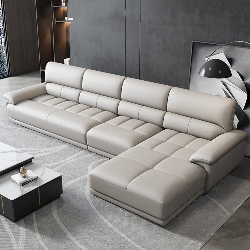 Straight/L-Shape Leather Sofa/Sofa Recliner with Horizontal/Right Hand Facing Orientation - image 3