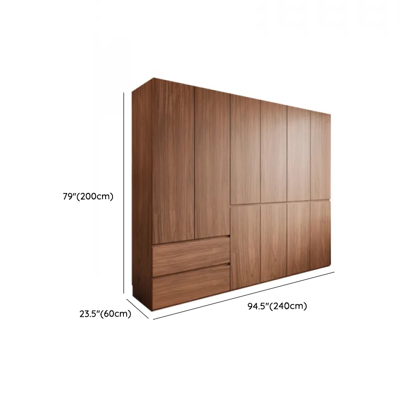 Acorn Minimalist Laminate Independent Wardrobe Closet with Soft Close Drawer, Soft Close Door, and Interior Shelves - image 19