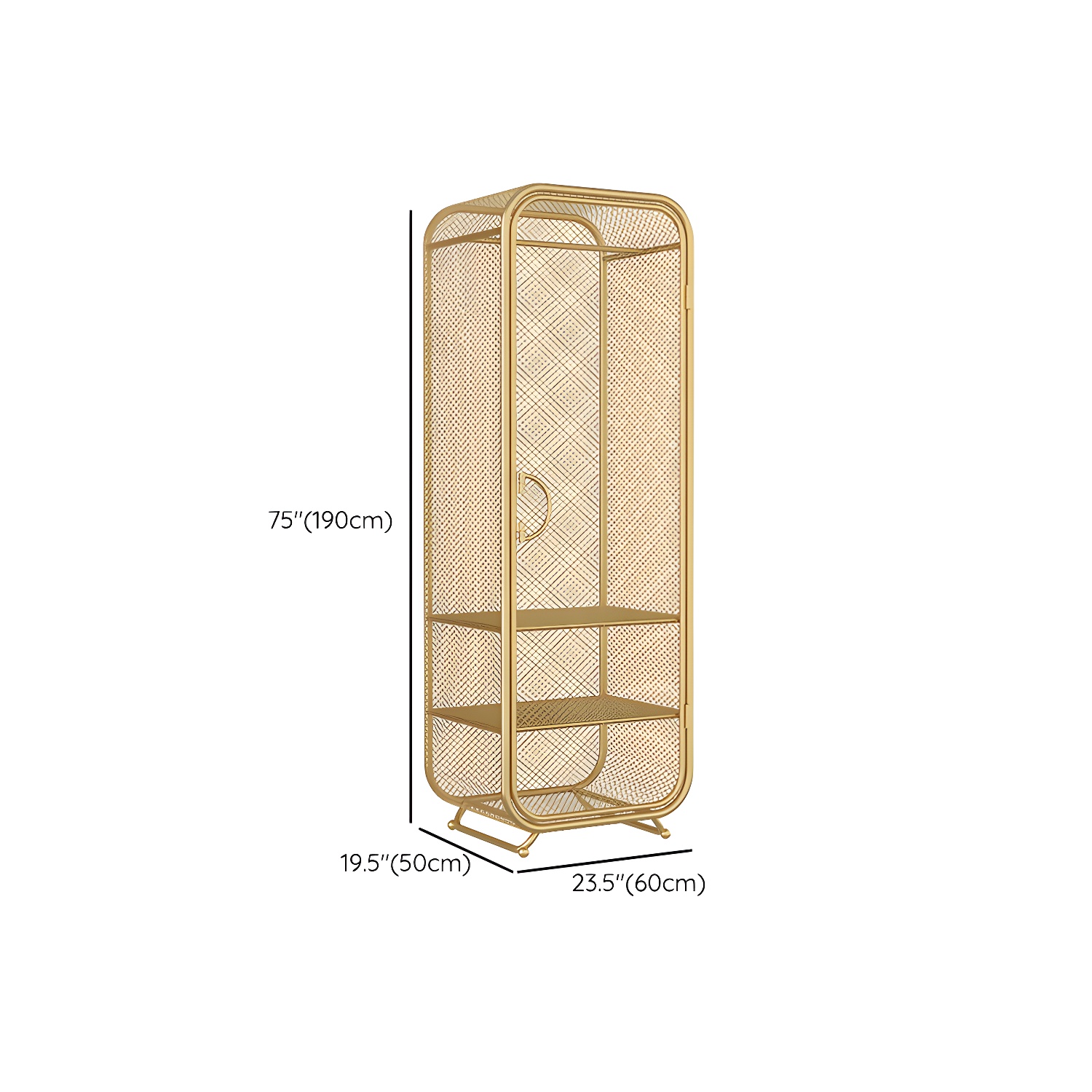 Contemporary Wardrobe Closet Metal Wardrobe Cabinet for Bedroom - image 22