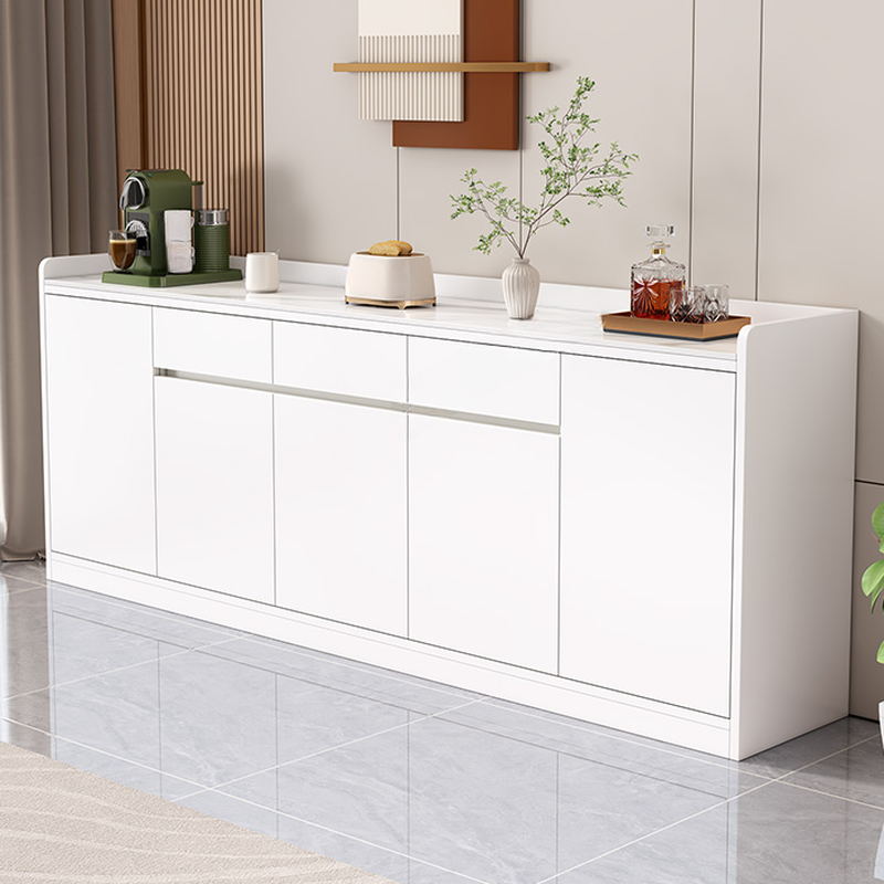 Chalk Stone Detached Standard/Narrow Oven Cabinet with 2 Drawers/3 Drawers, Alterable Shelf, 4 Doors/2 Doors/5 Doors