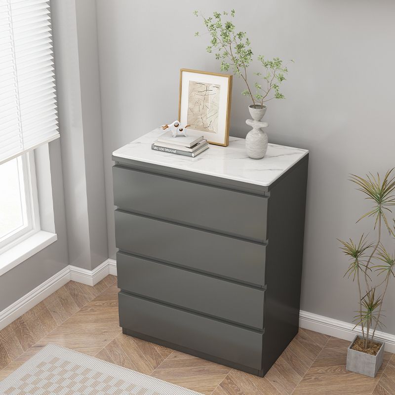 Vertical/Horizontal Gray Double Dresser/Bachelor Chest/Semainier with 5 Drawers/3 Drawers/8 Drawers in a Modern Style - image 3