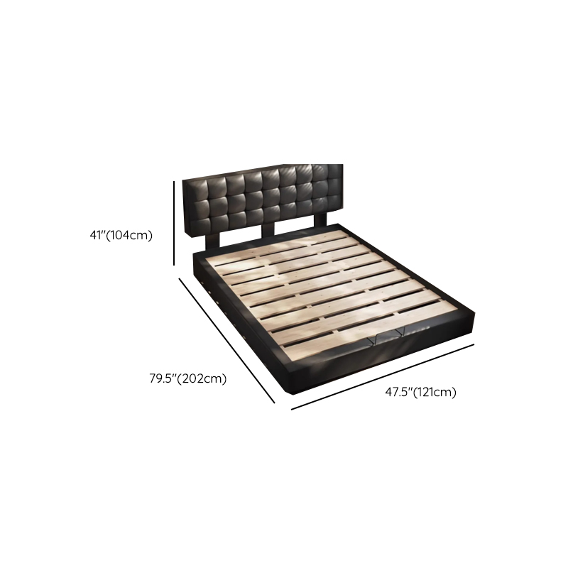 Solid Color Storage Bed with 3 Storage Boxes, Button-tufted Pine Wood Frame for Living Room - image 8