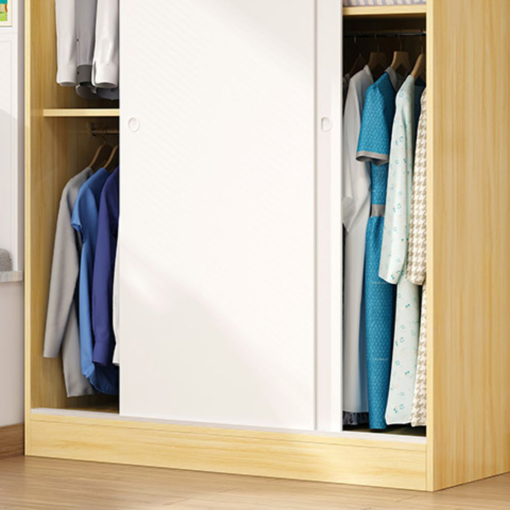 Contemporary Wardrobe Cabinet Sliding Storage Cabinet for Home - image 12
