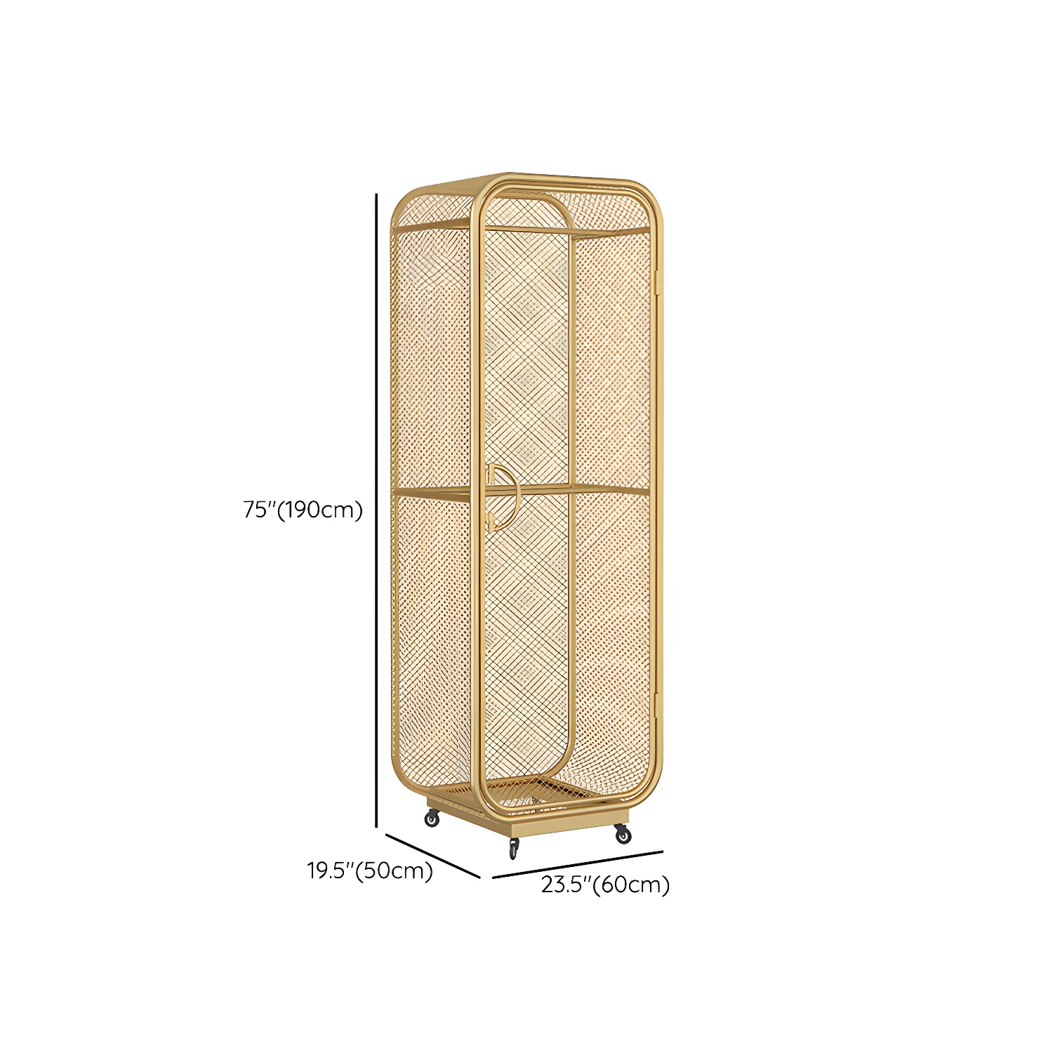Contemporary Wardrobe Closet Metal Wardrobe Cabinet for Bedroom - image 33