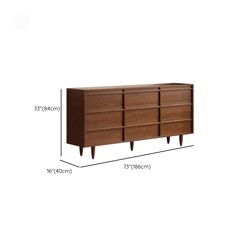 Cocoa Trendy Composite Wood Double Dresser/Lingerie Chest/Bachelor Chest with 5 Drawers/9 Drawers/6 Drawers in Vertical/Horizontal Orientation - image 16