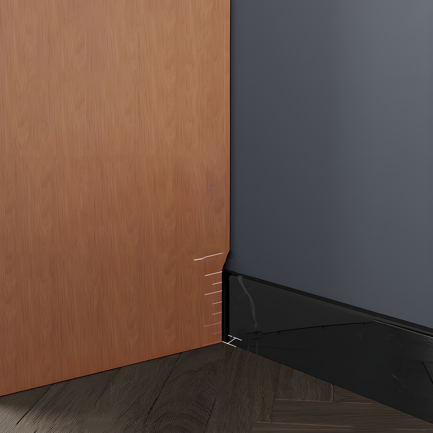 Contemporary Wood Wardrobe Armoire Freestanding Adjustable Shelves Wardrobe with Drawers - image 9