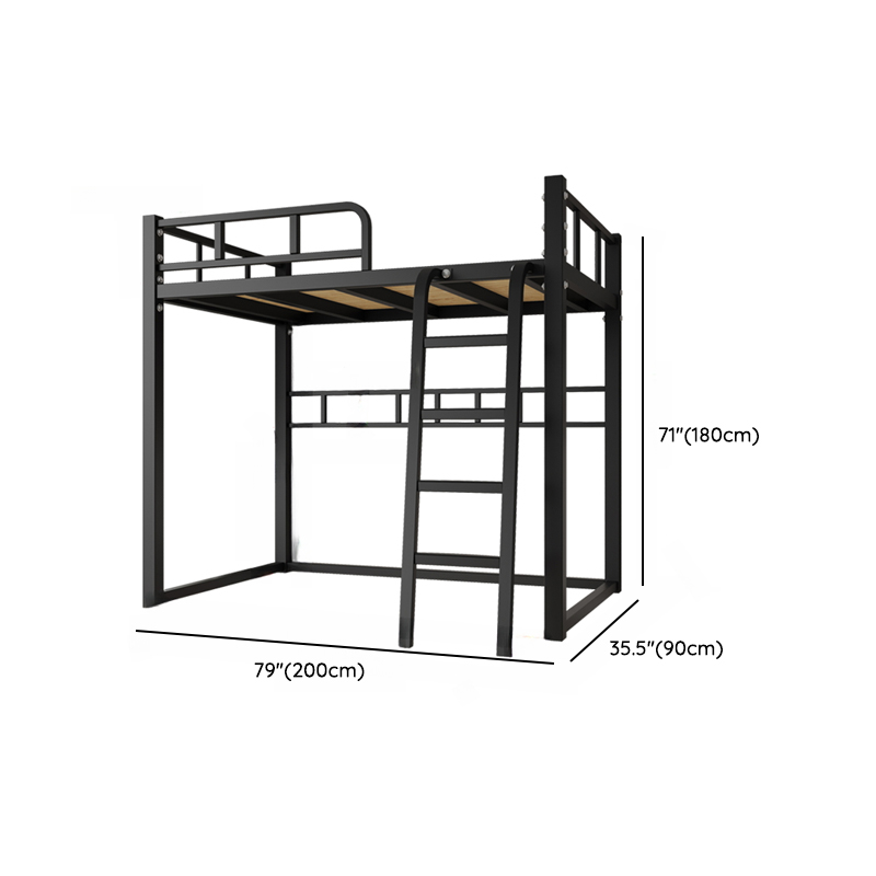 Coal Art Deco Bunk Bed with Stair - image 14
