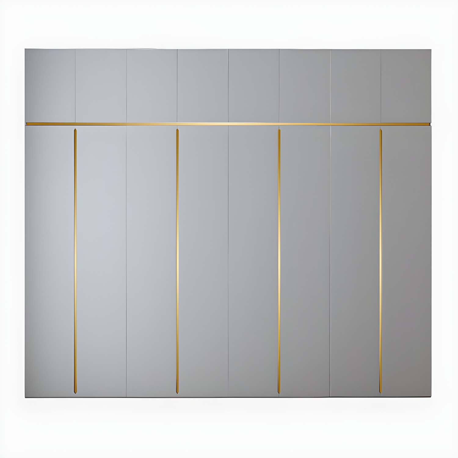 Contemporary Wooden Wardrobe Armoire with Shelves and Garment Rod - image 10