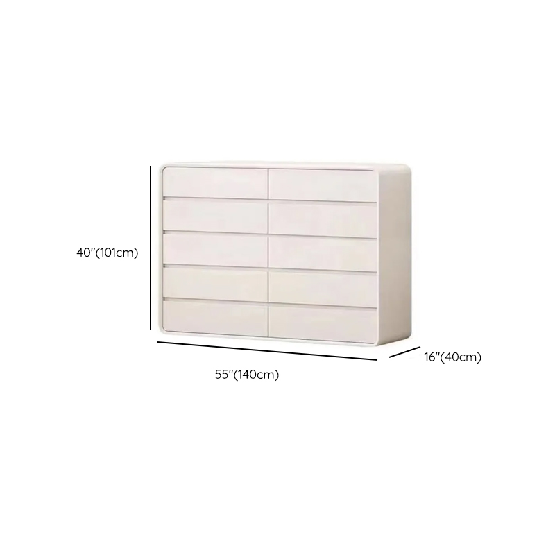Simplistic White Horizontal/Vertical Reclaimed Wood Double Dresser/Lingerie Chest/Bachelor Chest with 6 Drawers/10 Drawers/8 Drawers - image 24