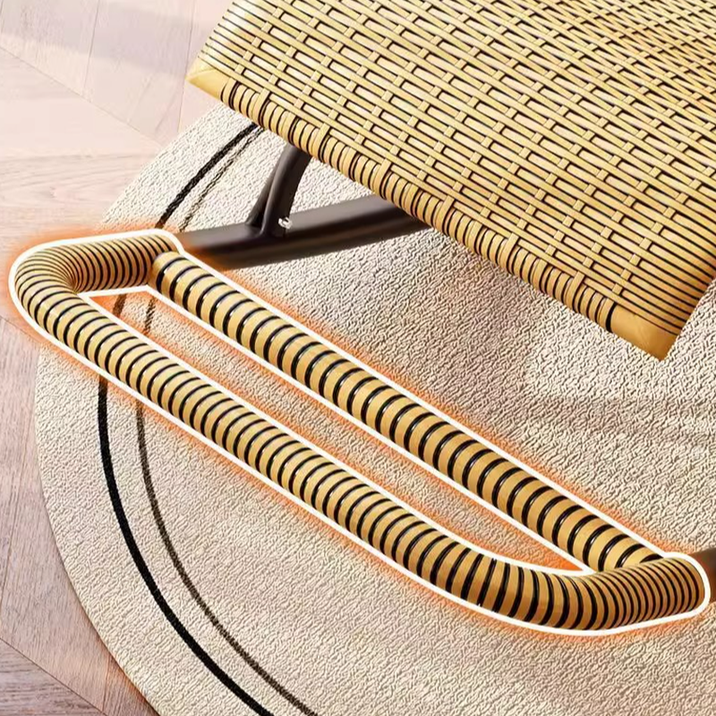 Simple Synthetic Rocking Chair with Scratch-tolerant Track Arm - image 22
