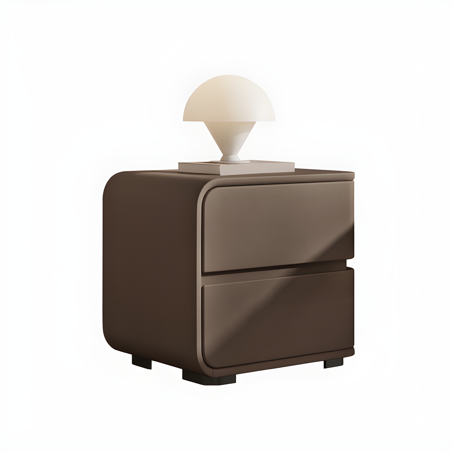 Scandinavian Pine Accent Table Nightstand Drawers Included with Legs