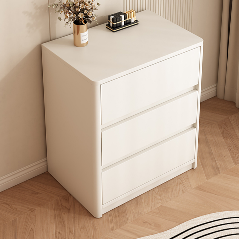 White Trendy Timber Console Dresser/Semainier with 6/8/3 Drawers in Horizontal/Vertical Orientation - image 2