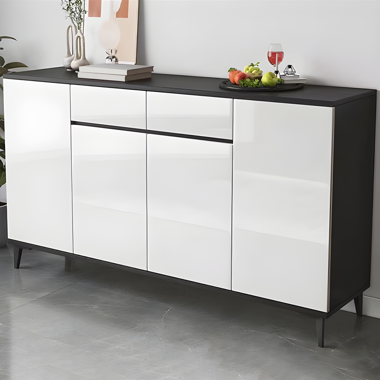 Contemporary Sideboard Cabinet with Drawer and Door for Living Room - image 5