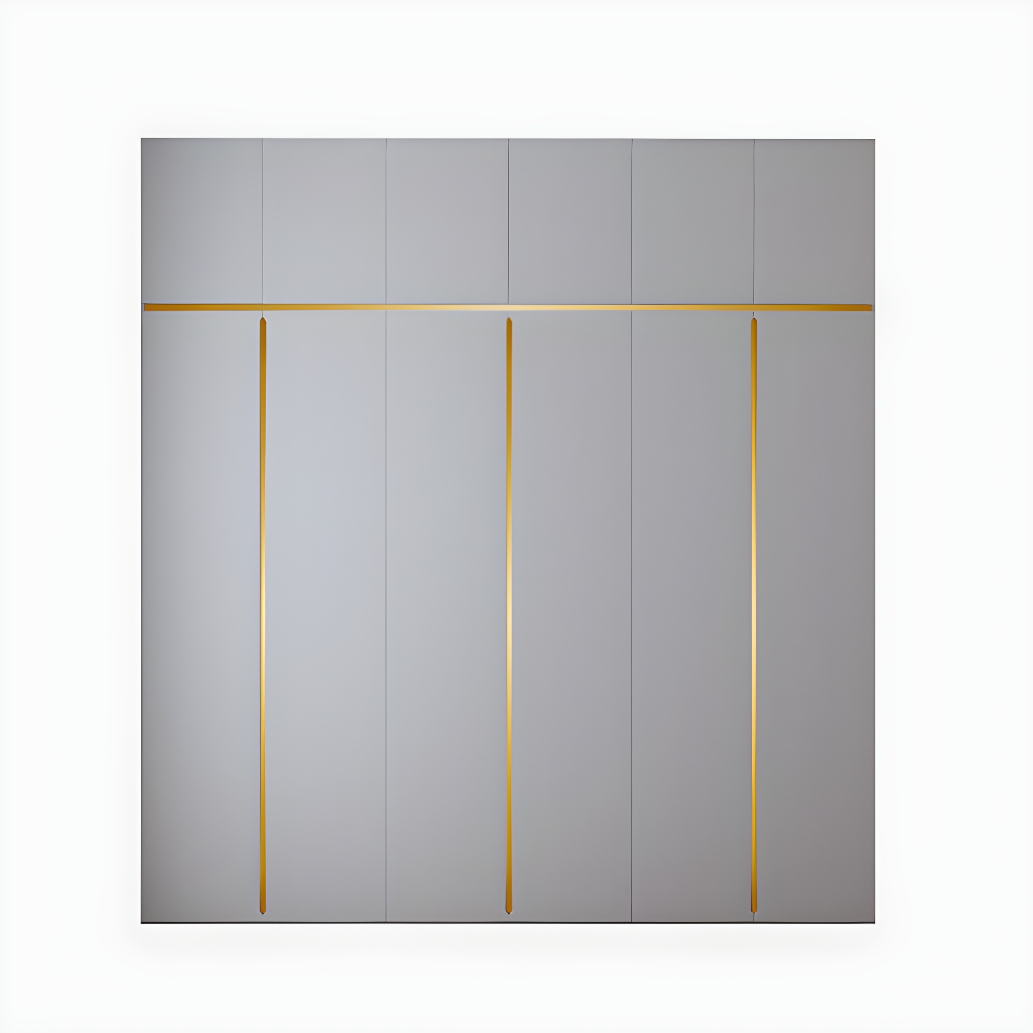 Contemporary Wooden Wardrobe Armoire with Shelves and Garment Rod - image 11