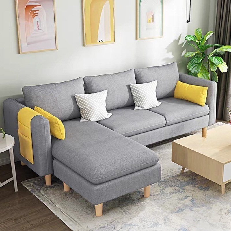 Modern L-Shape Reversible Sofa Recliner with Pine Frame and Storage - image 9