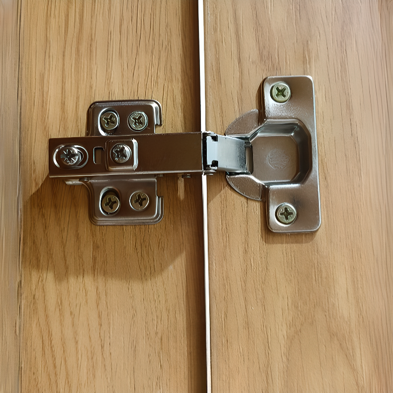 Acorn Minimalist Natural Wood Wardrobe Closet with Soft Close Drawer, Soft Close Door, Interior Shelves, and Clothing Rod