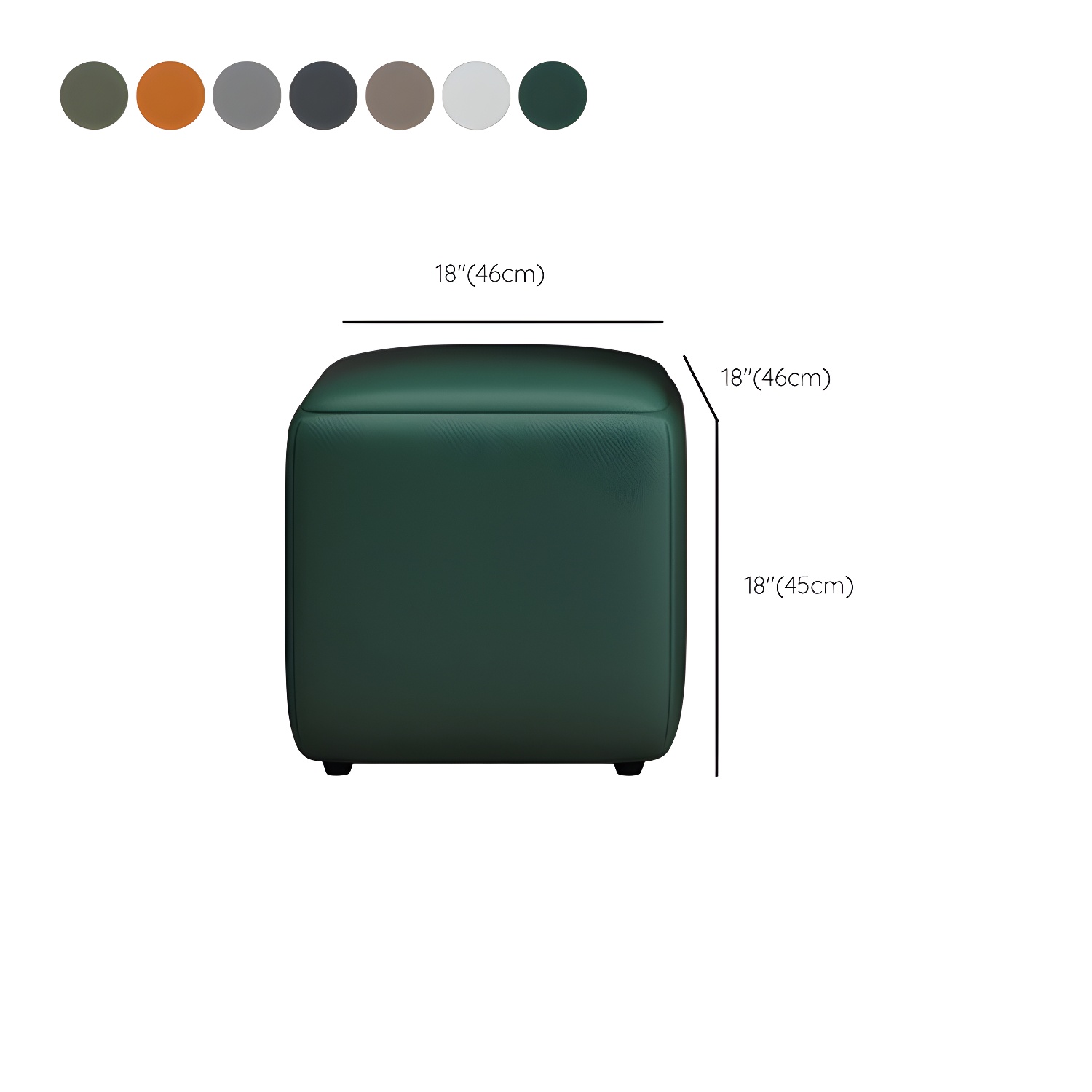 Glam Style 2-Drawer Solid Color Dressing Table Mirror Make-up Vanity - image 18