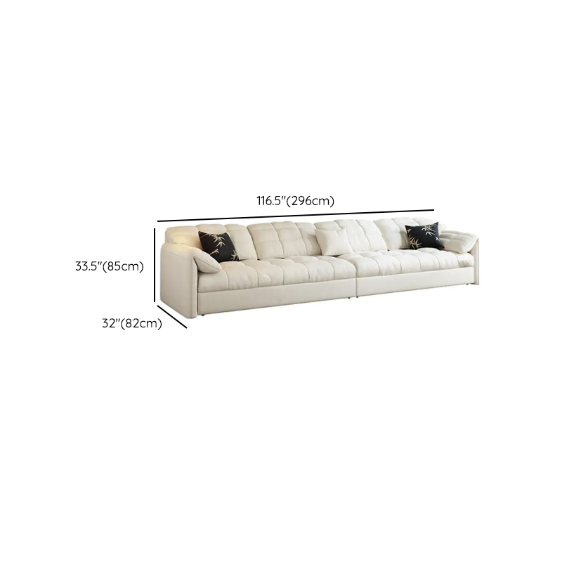 L-Shape/Straight White Sofa/Sofa Recliner with Under-seat Storage and Left/Horizontal Orientation - image 15