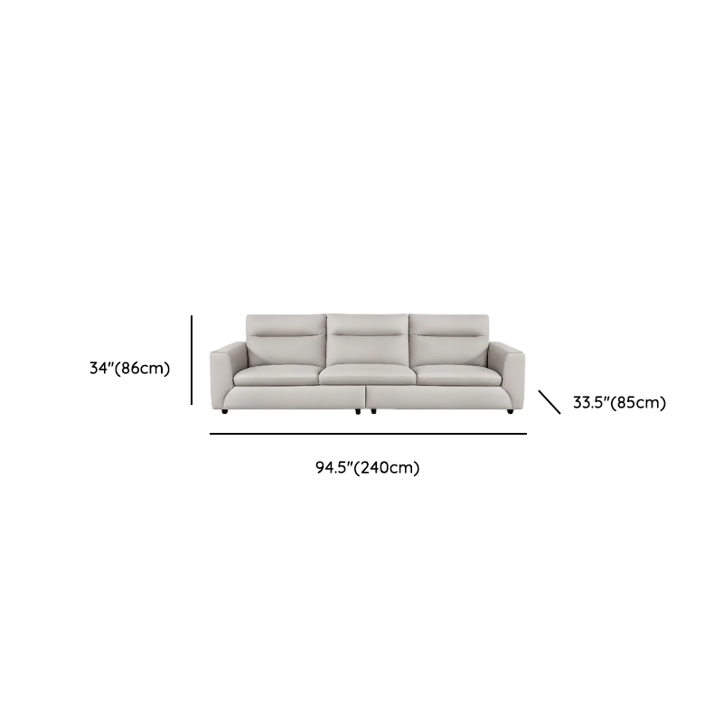 Straight/L-Shape Cotton Upholstered Sofa Couch/Sofa Chaise, Horizontal/Right Hand Facing Orientation - image 9
