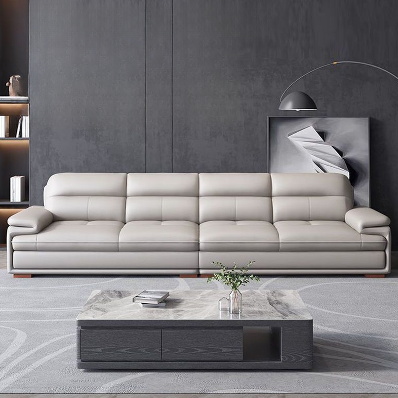 Versatile Straight/L-Shape White Sofa/Sofa Recliner with Horizontal/Right Hand Facing Orientation - image 3