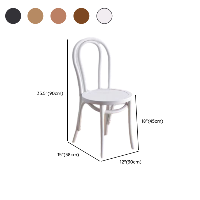 Reliable Outlined Intertwined Armless Chair for Restaurant Use - image 19