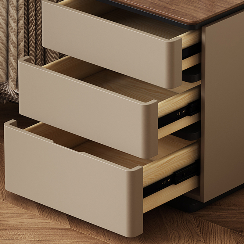 Casual Raw Wood Bachelor Chest/Semainier with 5/4/3 Drawers in Vertical Orientation - image 7