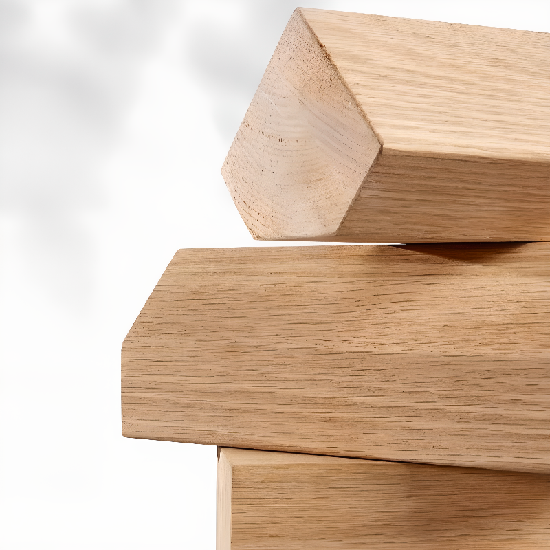 Minimalist Wooden Independent Wardrobe Closet with Compartments, Interior Shelves, Clothing Rod, and Gate - image 8