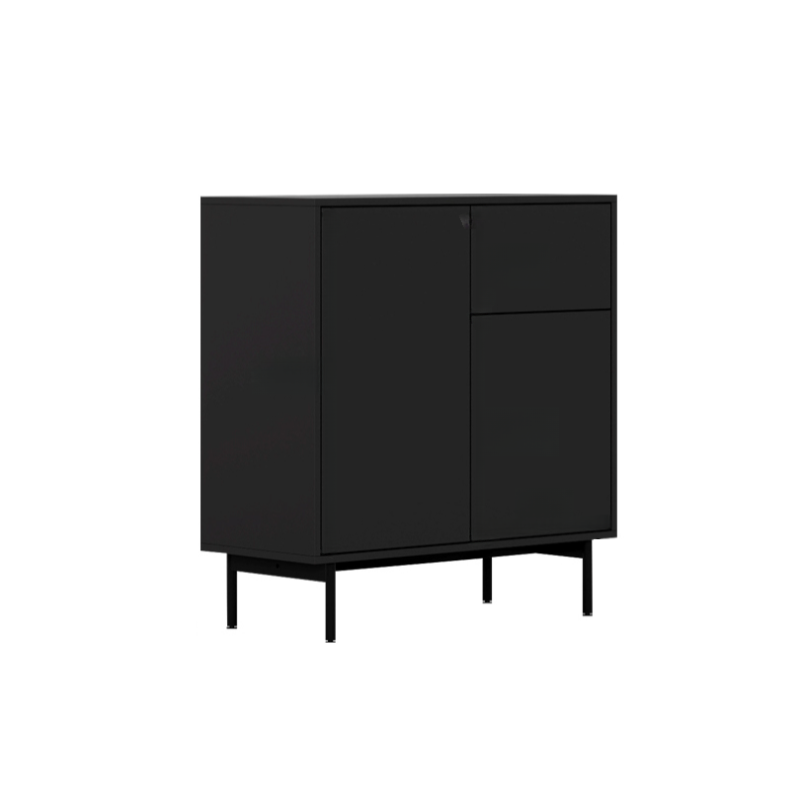 Ground Design Narrow Server with 2 or 1 Drawer, Drawers Storage, Alterable Shelf, and 3 or 2 Doors Tabletop - image 8