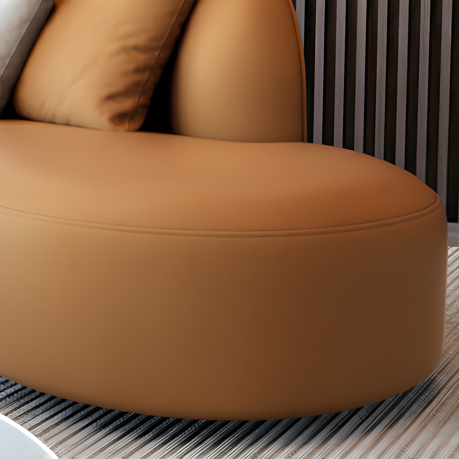 Modern Faux Leather Sectional Sofa Set with Wood Frame and Sponge Seat Fill Material - image 10