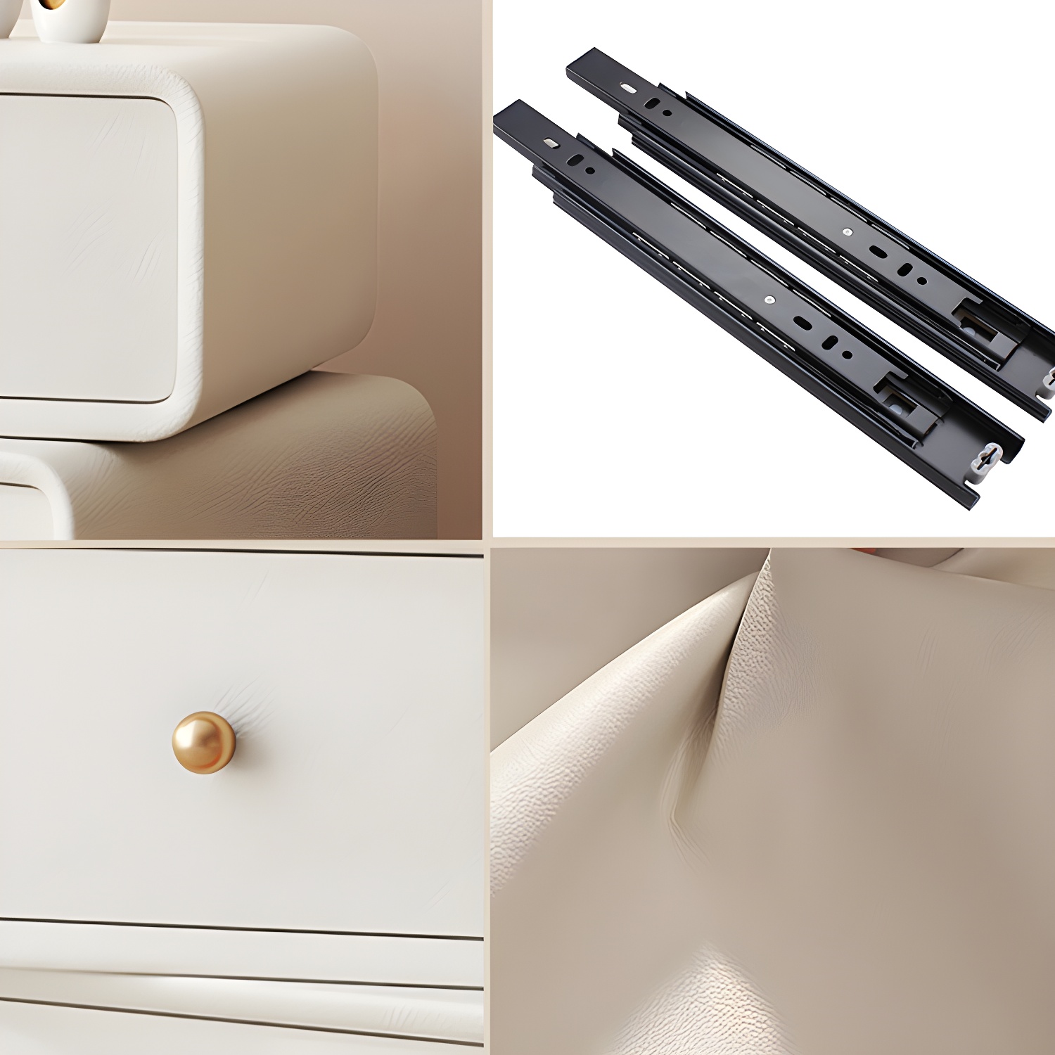 Modern Light Wood Dressers with Solid Wood Construction and Soft-Close Drawers - image 11